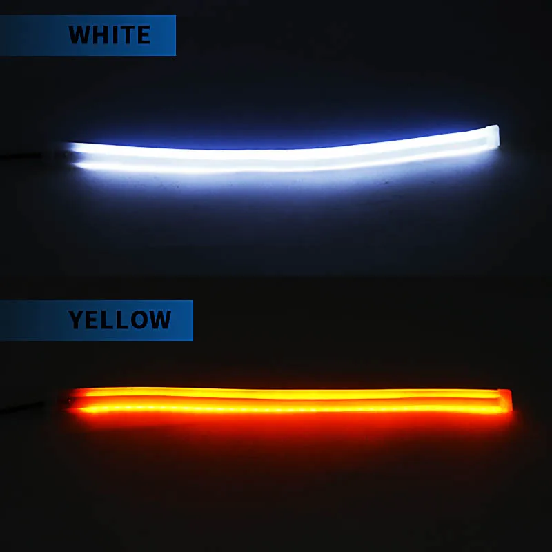 2 PCS DRL Auto Flexible LED Ta – Car Led Strip 12V Waterproof Bewertung und Preis