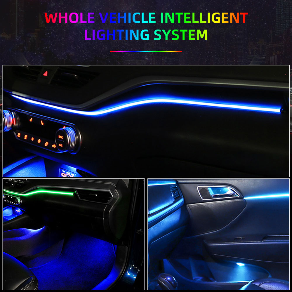 6/18 in 1 rbg 64 Farbe Auto Um – Car Ambient Lighting 64 Color Bewertung und Preis