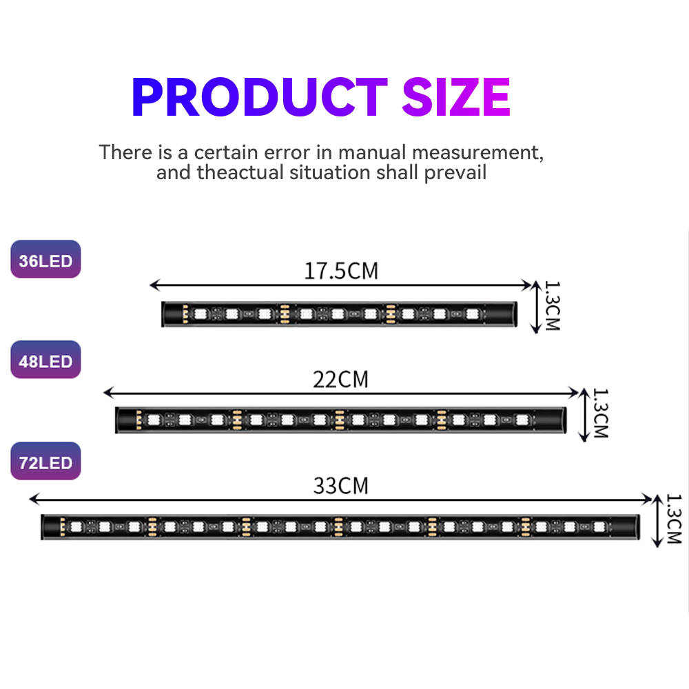 Neon LED Auto Innen Umgebungs  – Car Interior Led Strip App Control Bewertung und Preis