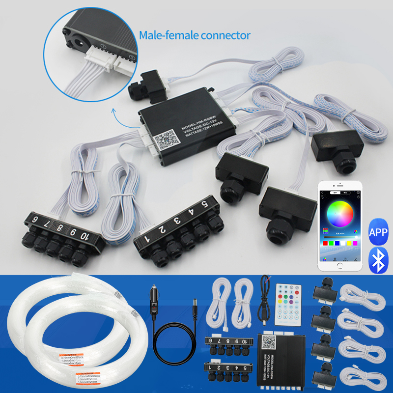 Auto-Sternenhimmel, Glasfaser- – Car Roof Star Light Fiber Optic Bewertung und Preis