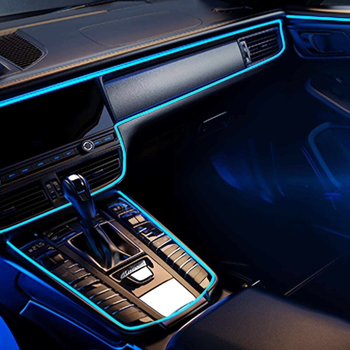 2m/3m/5m LED Auto Innendekorat – Car Interior Neon Light Usb Bewertung und Preis