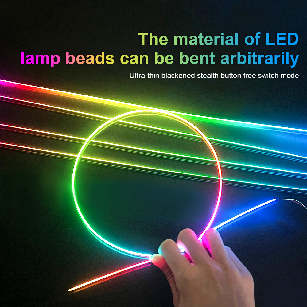 RGB LED Auto Atmosphäre Licht  – Car Dashboard Light Fiber Optic Bewertung und Preis