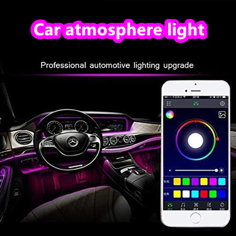 5 in 1 6M RGB Fiber Optic Atmo – Car Dashboard Light Fiber Optic Bewertung und Preis